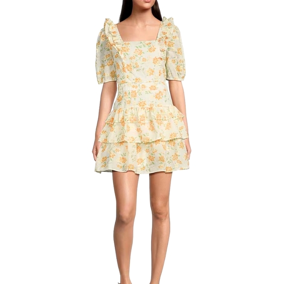 Lovedrobe Ladies Lace Midi Sun Dress Plus Size Women Curve
